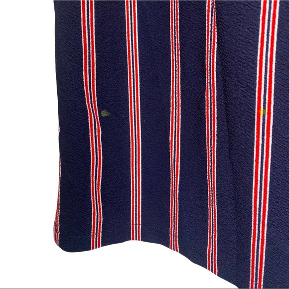 See you Monday striped cropped jumpsuit romper size small - Picture 10 of 10